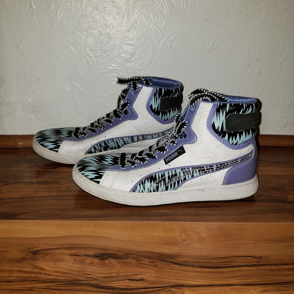 Rad Iridescent high-top Puma's